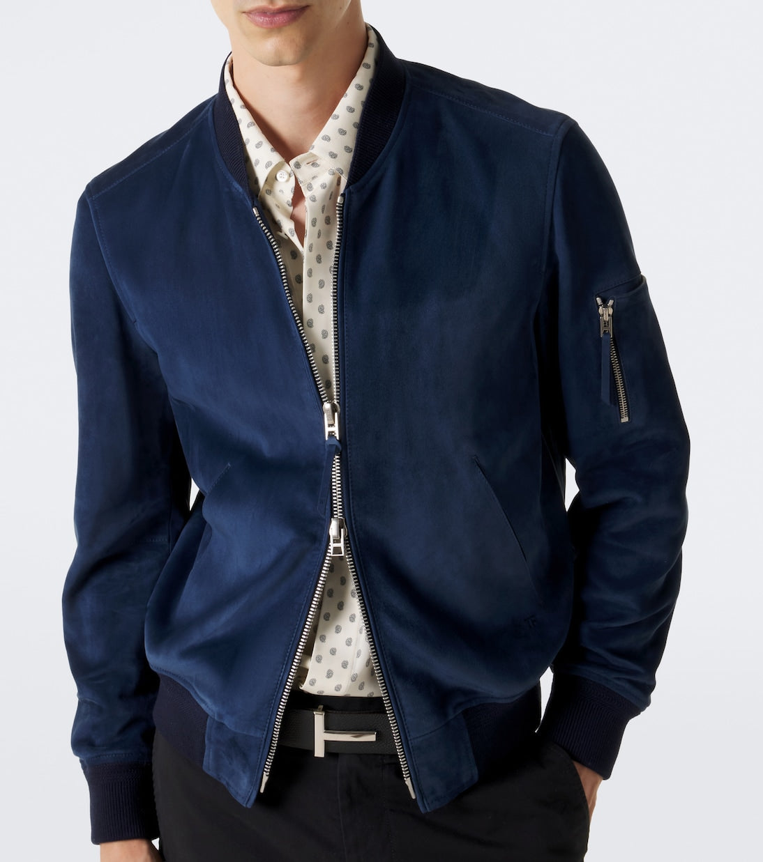 Tom Ford - Suede bomber jacket