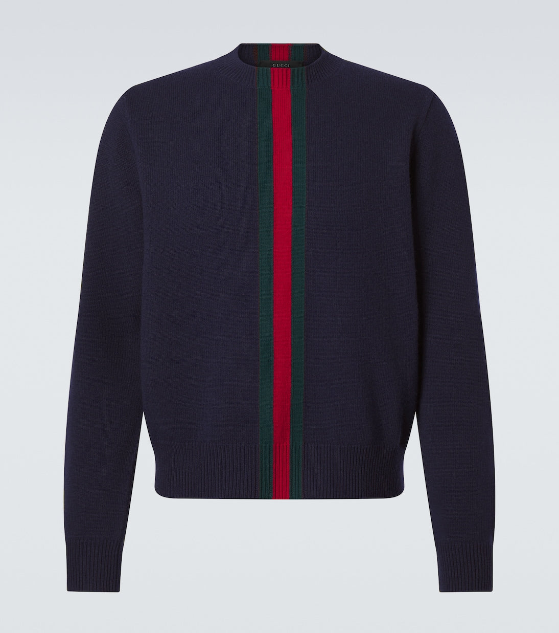 Gucci - Web Stripe wool sweater