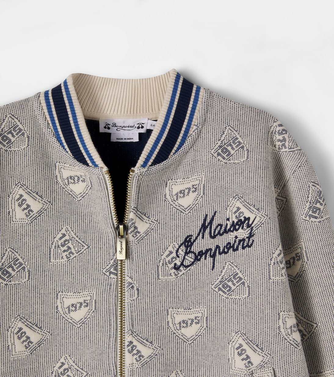 Bonpoint - Lantern cotton-blend jacquard jacket