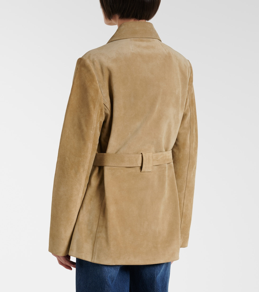 Tory Burch - Belted suede jacket