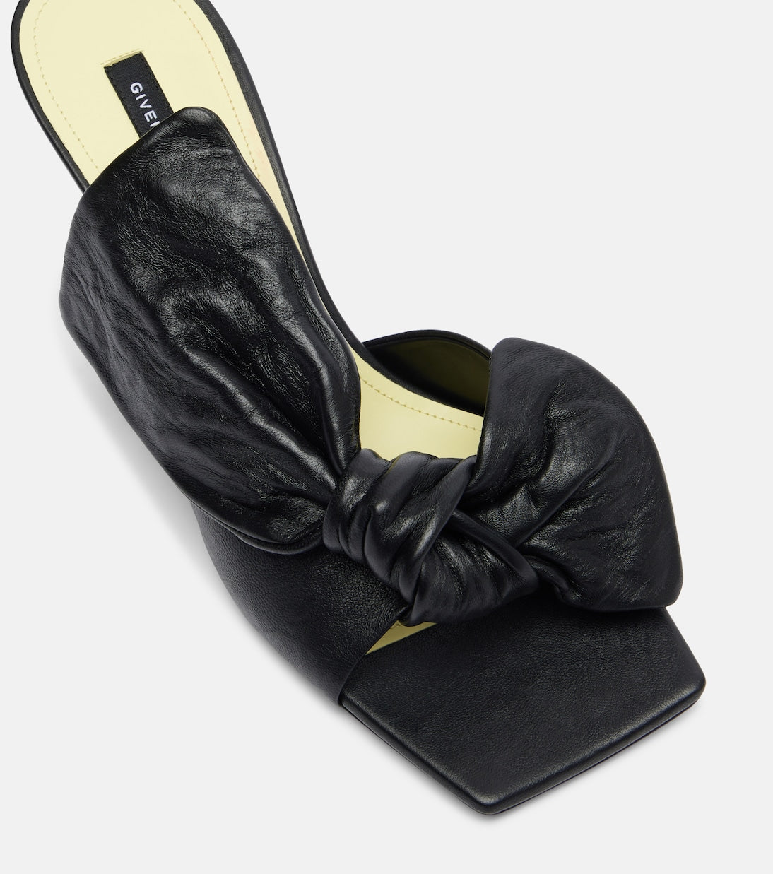 Givenchy - Boudoir Bow leather mules