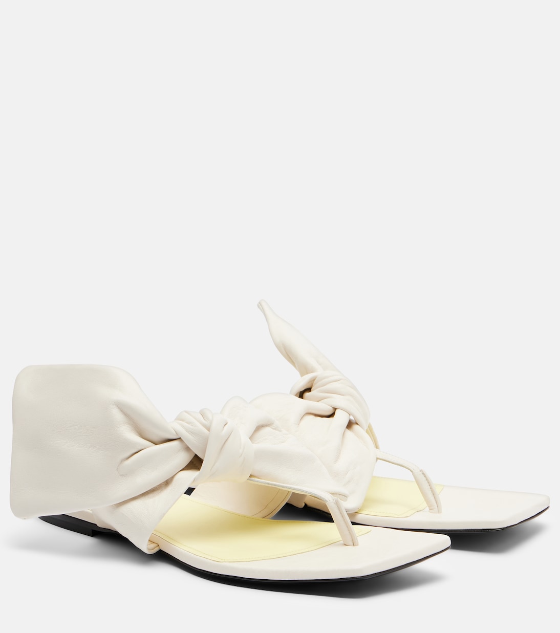 Givenchy - Boudoir Bow leather sandals