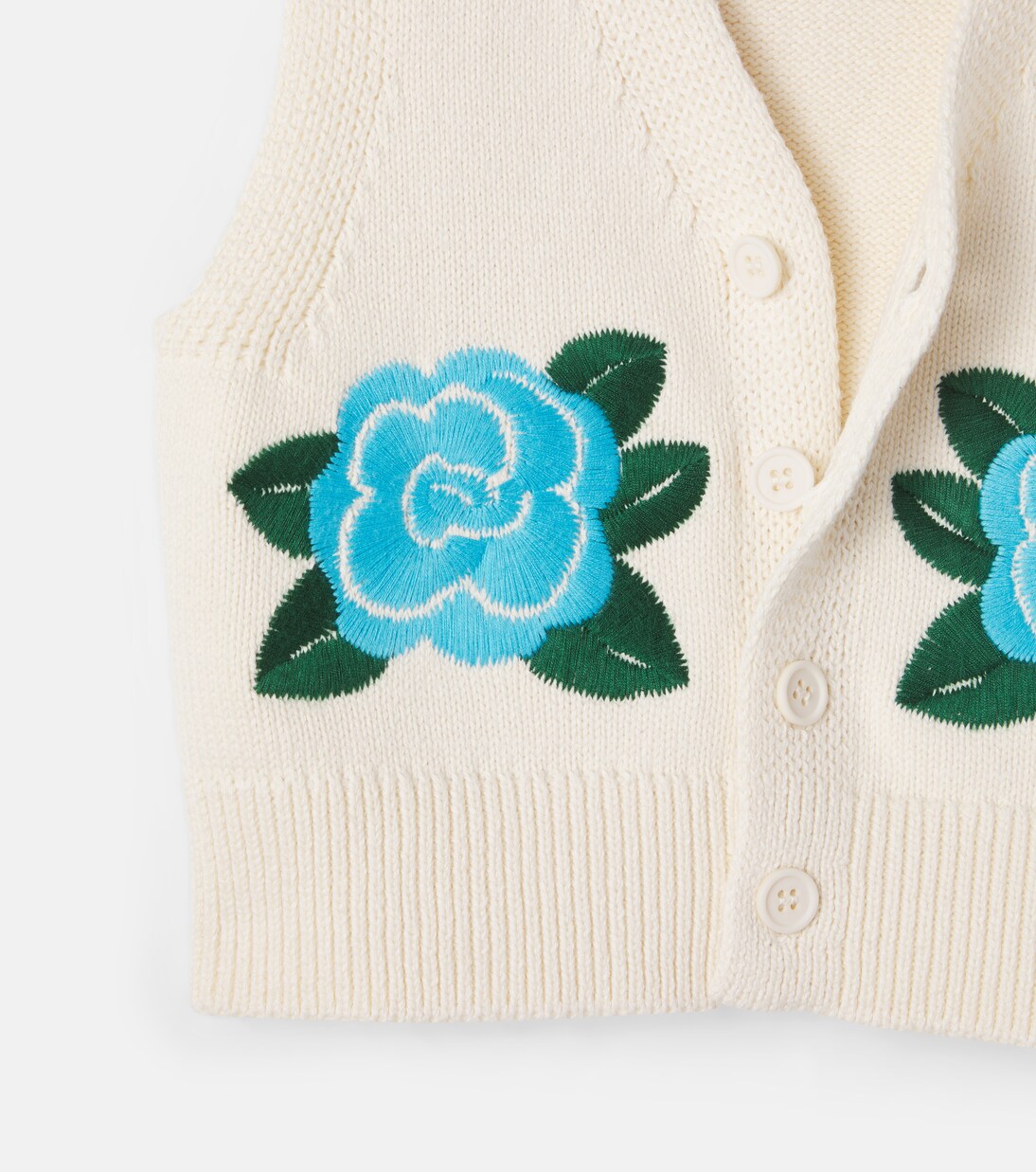 Tinycottons - Floral cotton vest