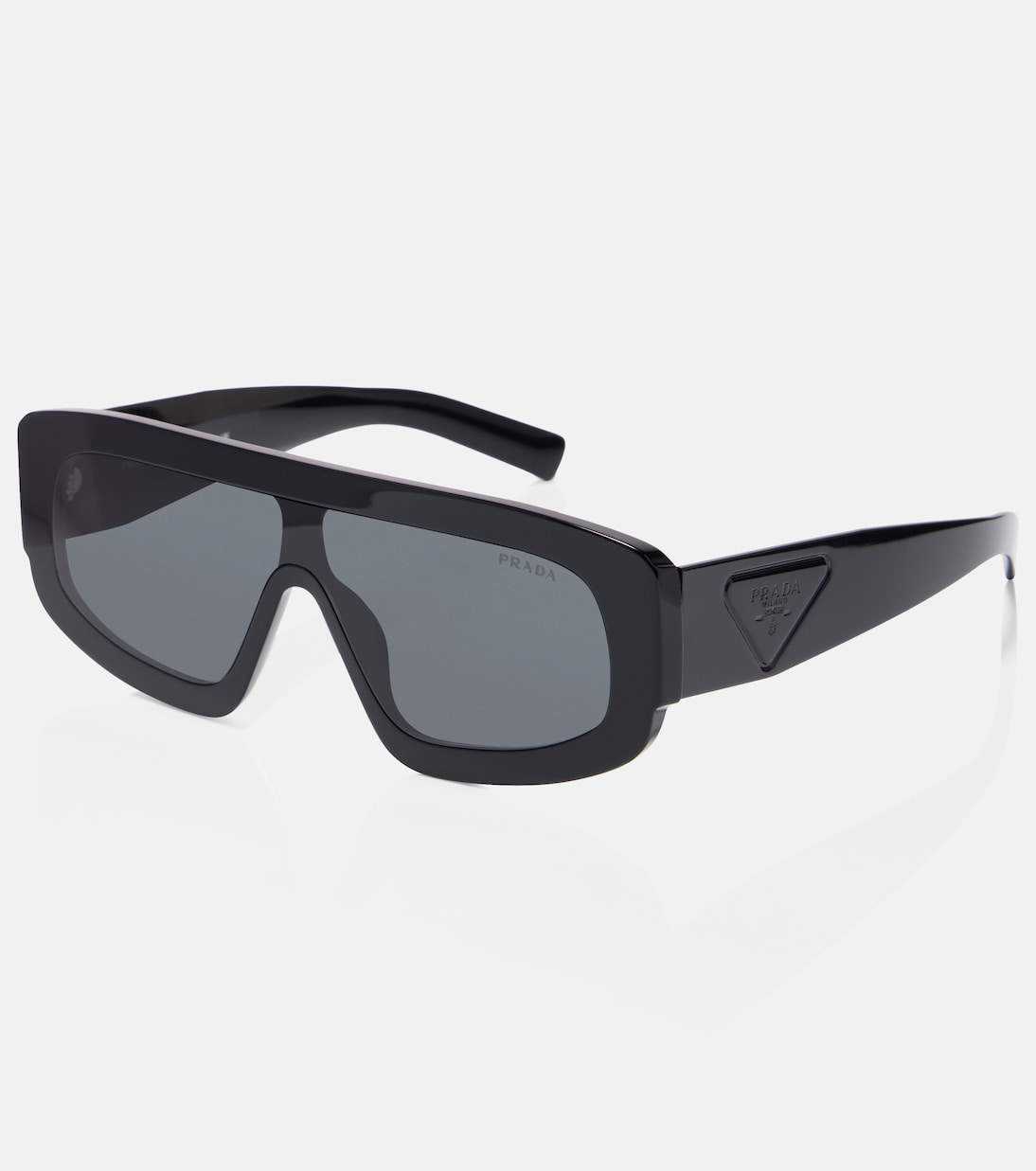 Prada - Logo shield sunglasses