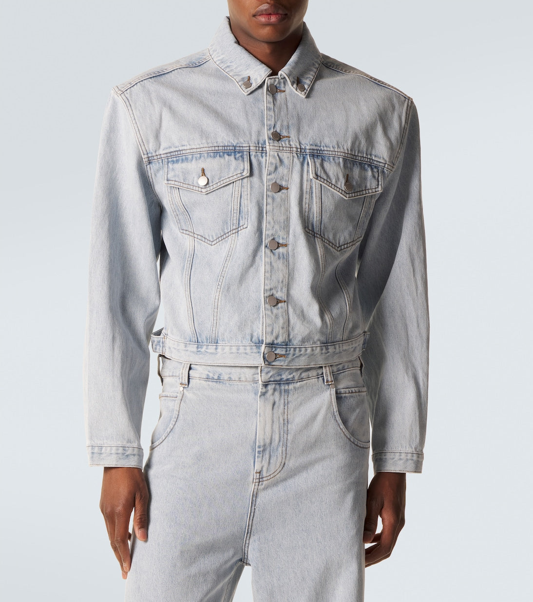 Entire Studios - Shrunken denim jacket