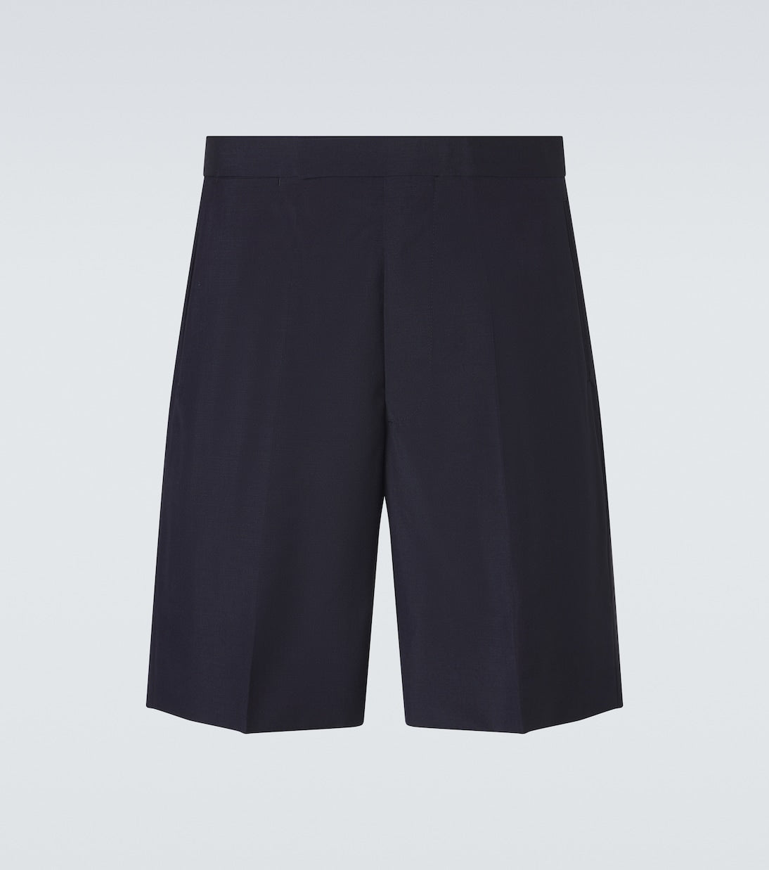 Prada - Wool and mohair Bermuda shorts
