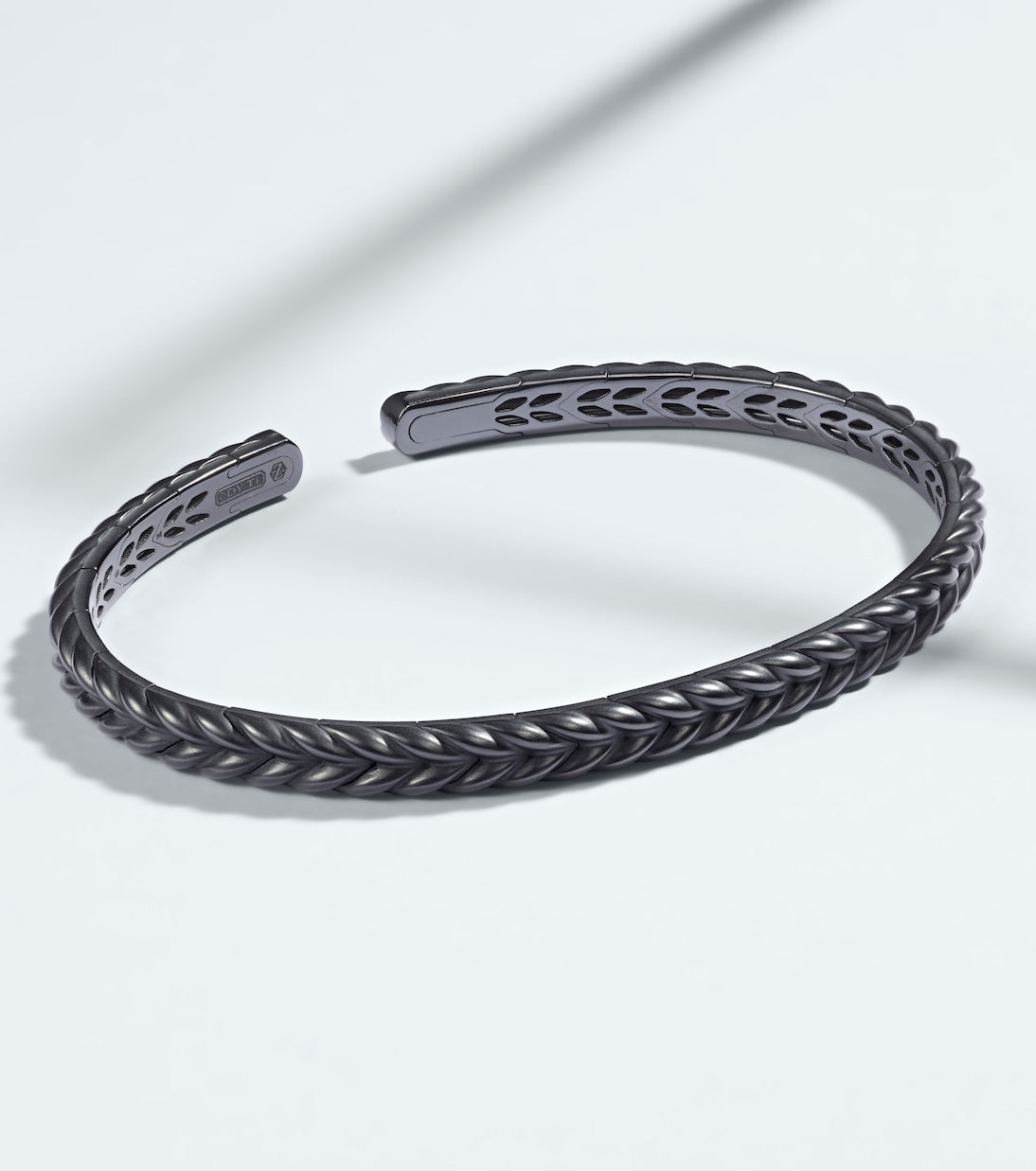 David Yurman - Chevron titanium cuff bracelet