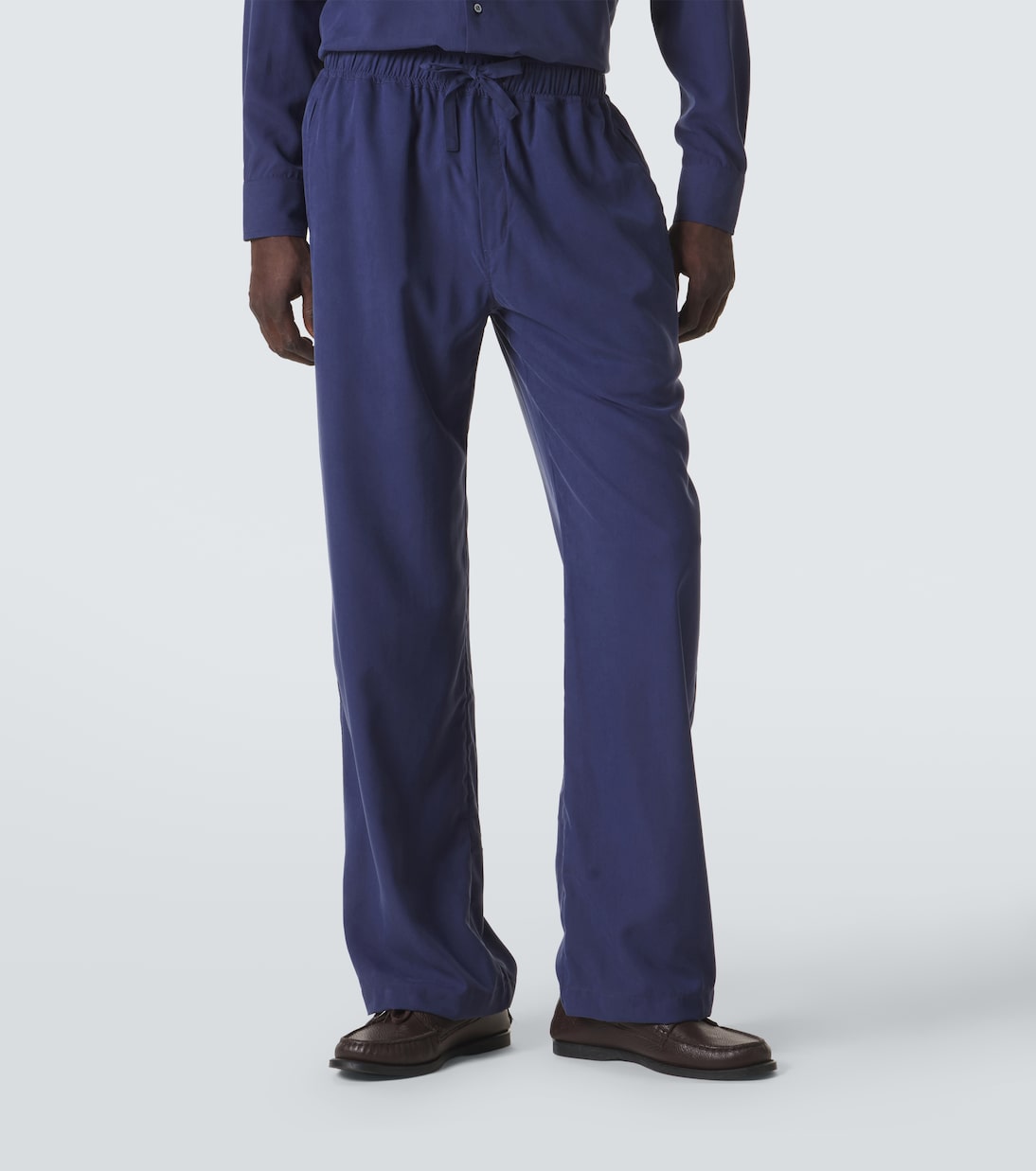 Saman Amel - Silk straight pants