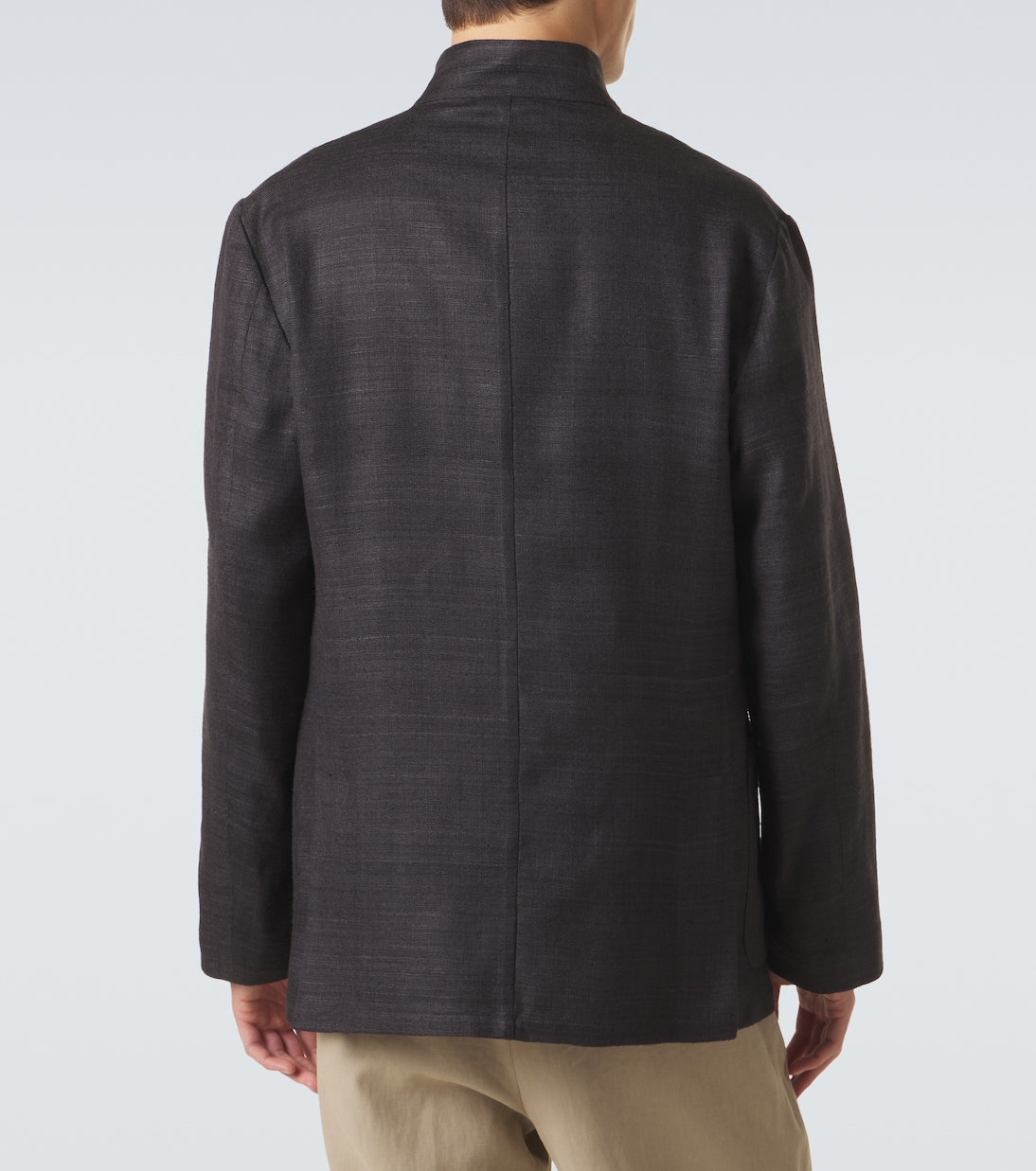 Saman Amel - Nehru silk jacket