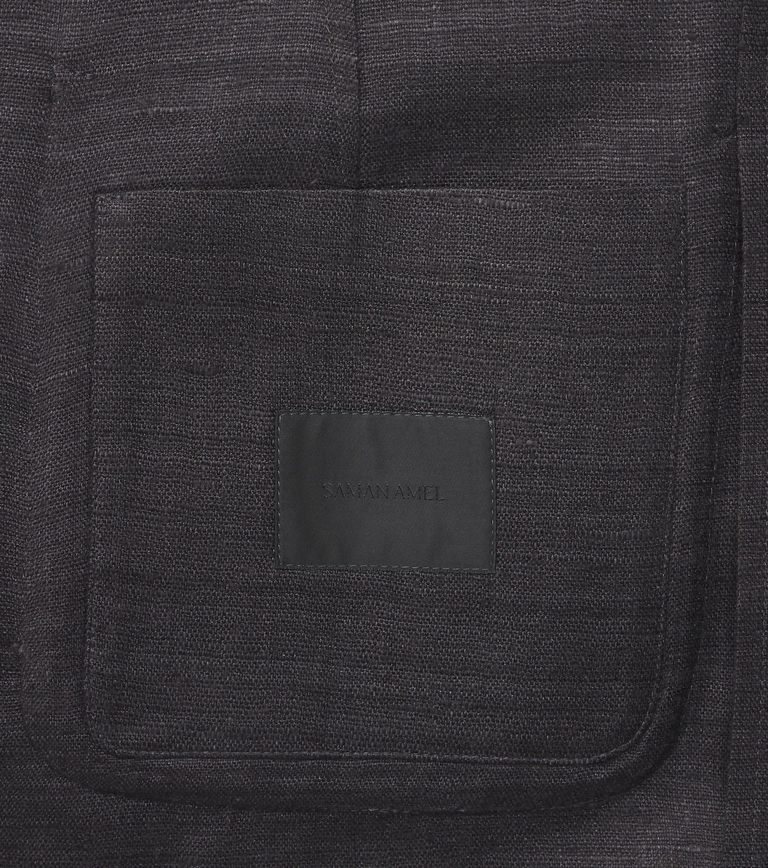 Saman Amel - Nehru silk jacket
