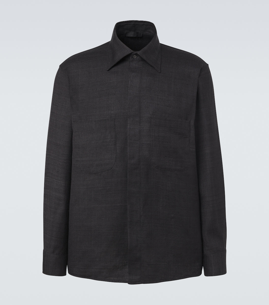 Saman Amel - Regis silk shirt jacket