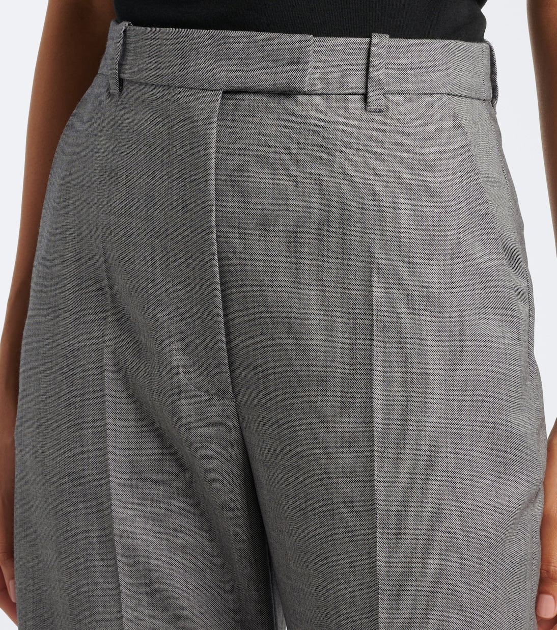 McQueen - Wool straight pants