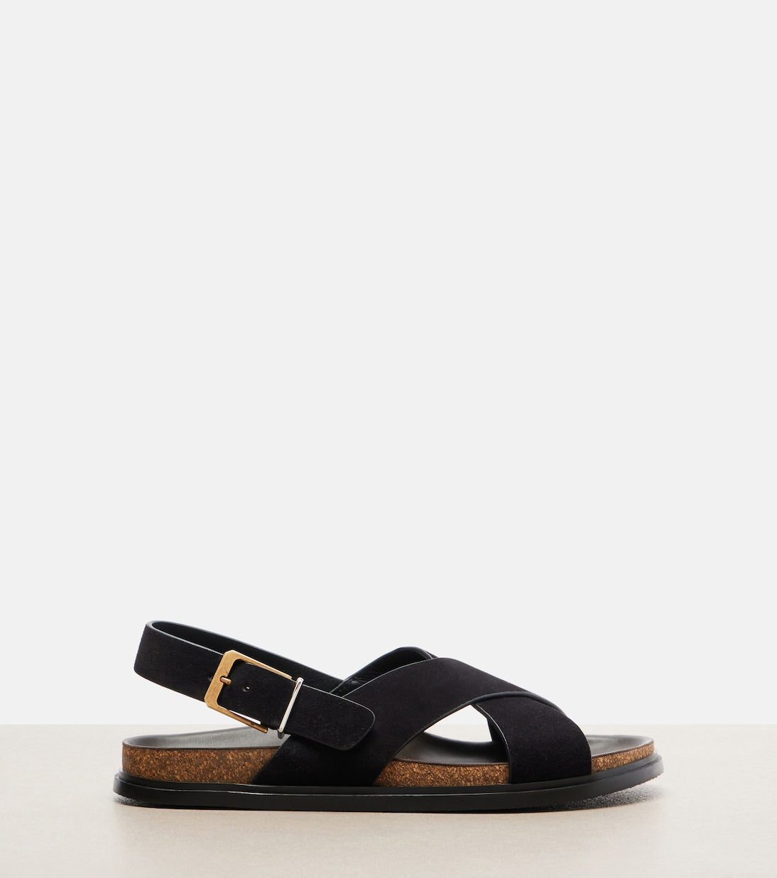 The Row - Buckle suede sandals