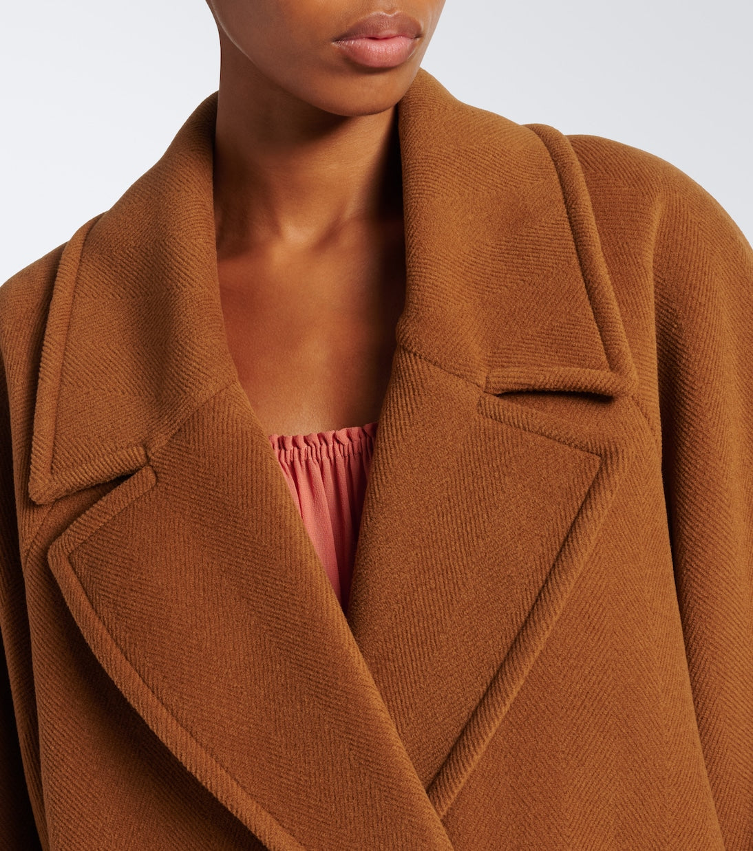 Chloé - Double-breasted virgin-wool coat