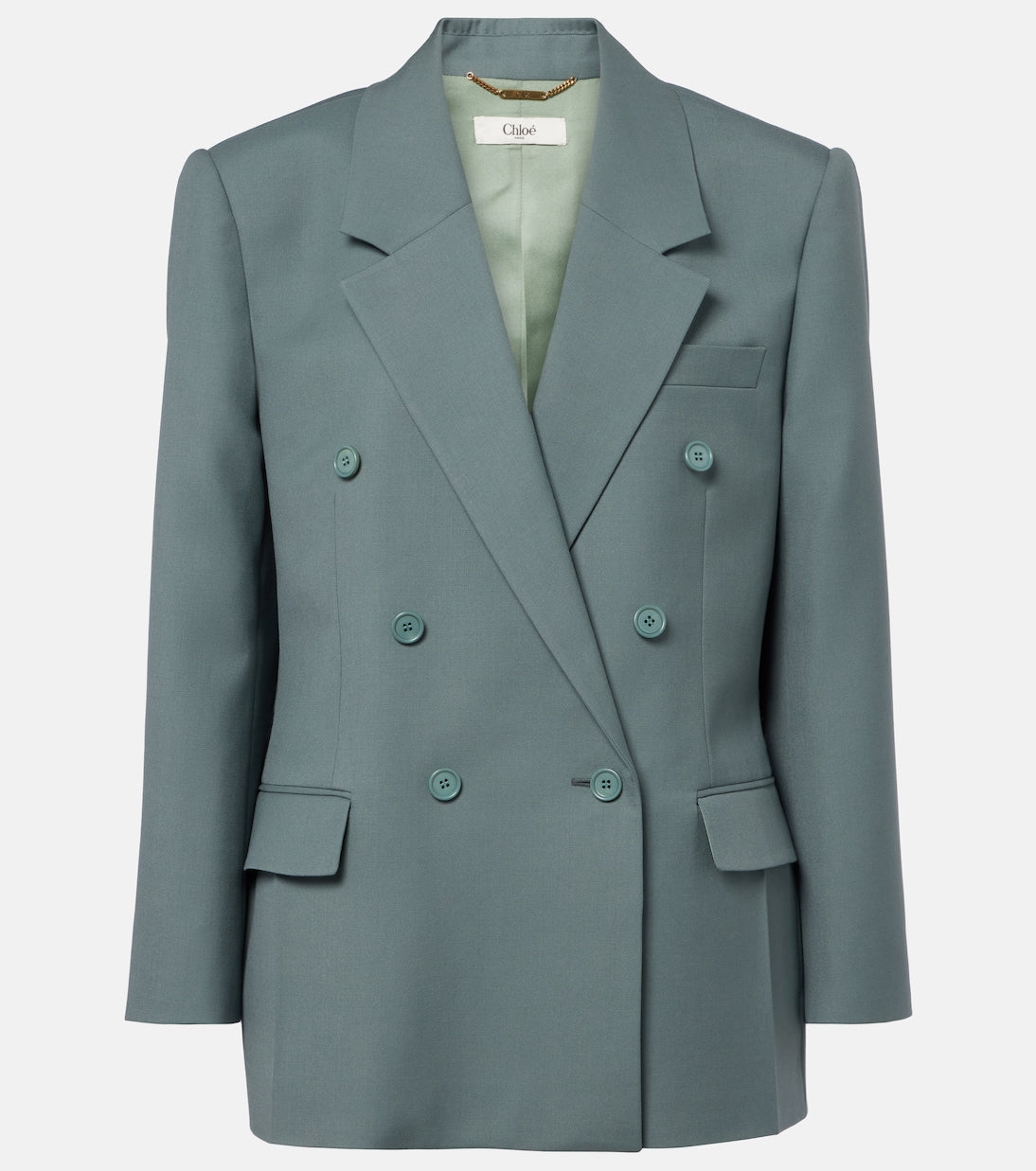 Chloé - Double-breasted wool blazer