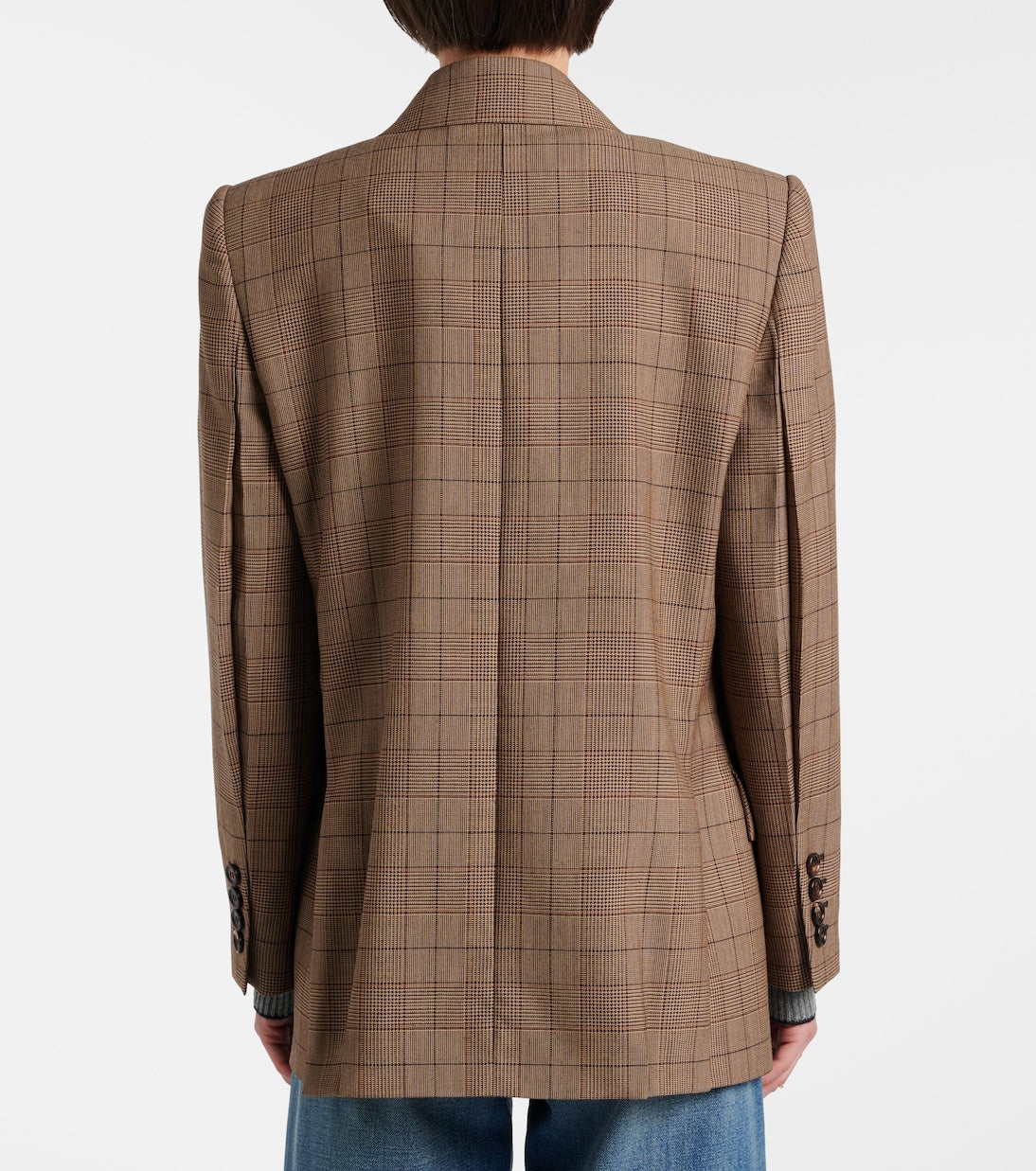 Chloé - Checked wool blazer