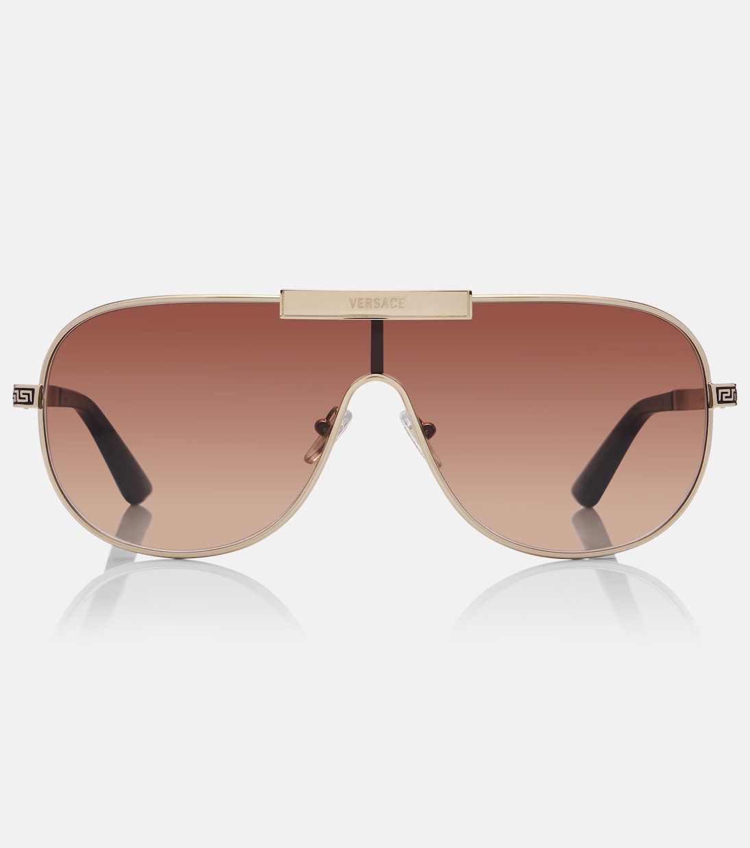 Versace - Greca Flow shield sunglasses