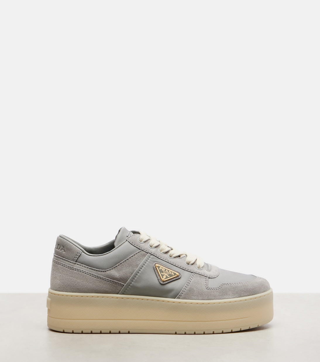 Prada - Downtown Re-Nylon platform sneakers