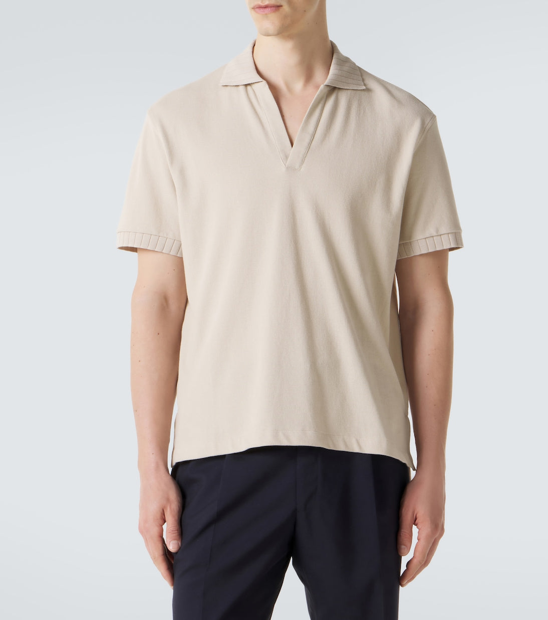 Stòffa - Cotton polo shirt
