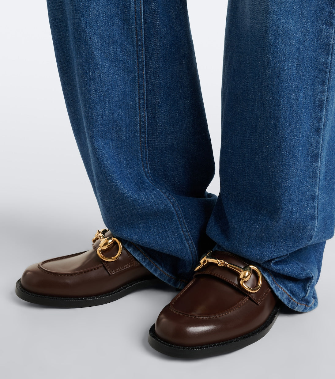 Gucci - Boulevard Horsebit leather loafers