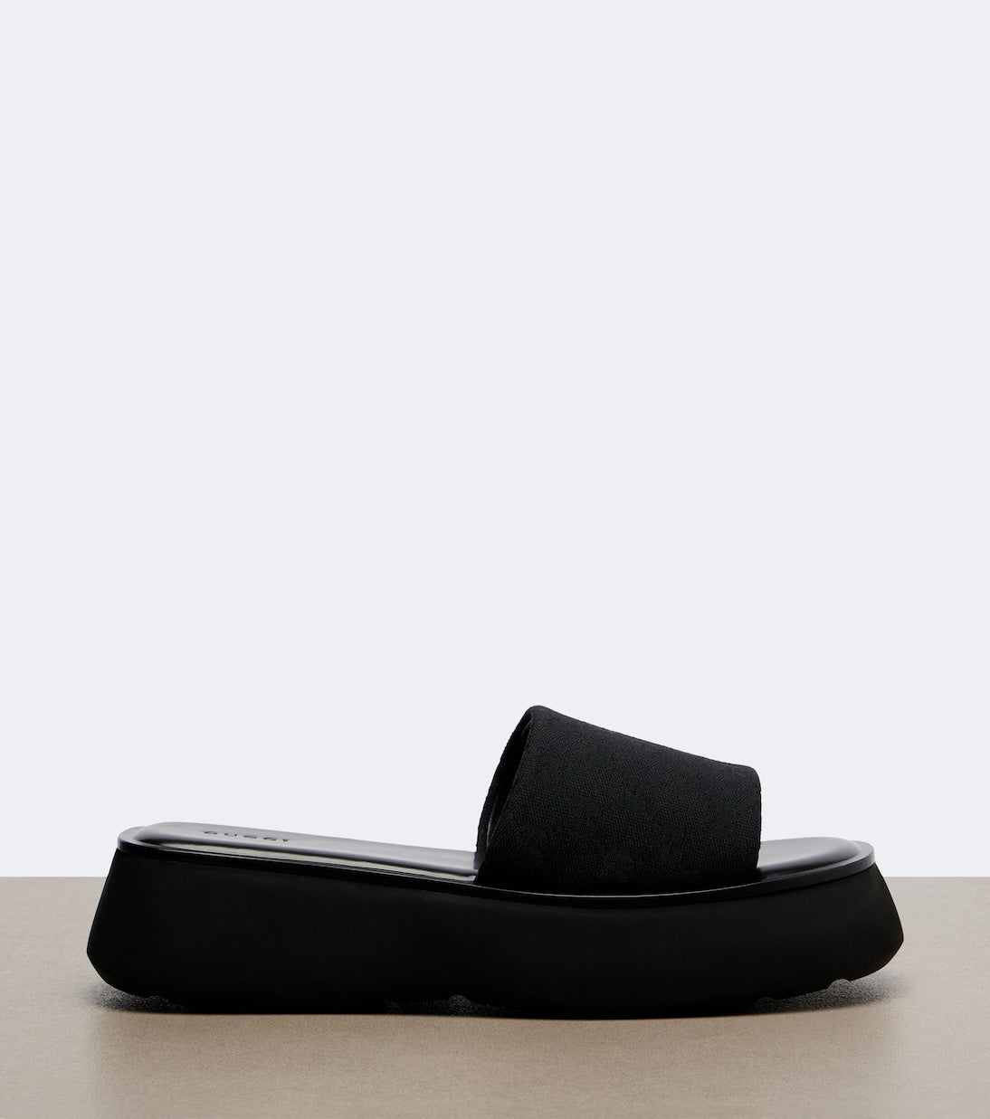 Gucci - GG canvas platform slides