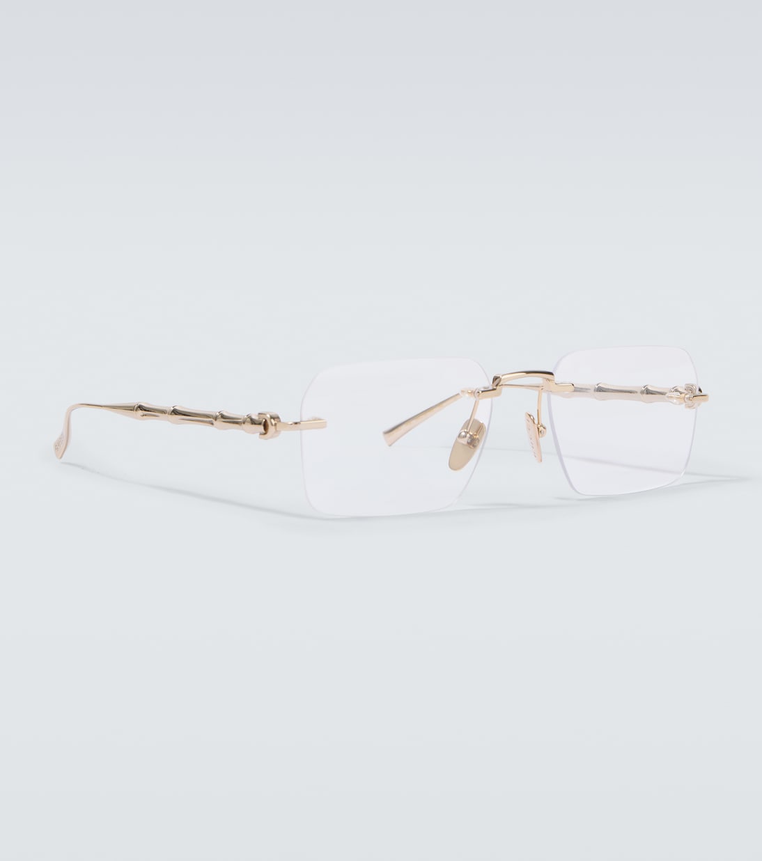 Gucci - Bamboo round glasses