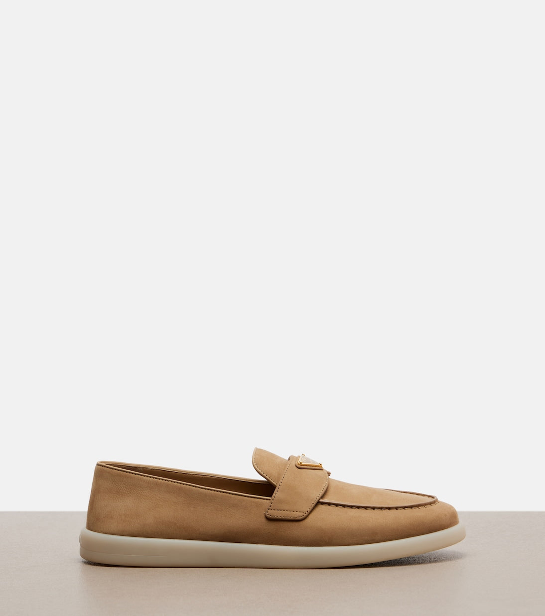 Prada - Leather loafers