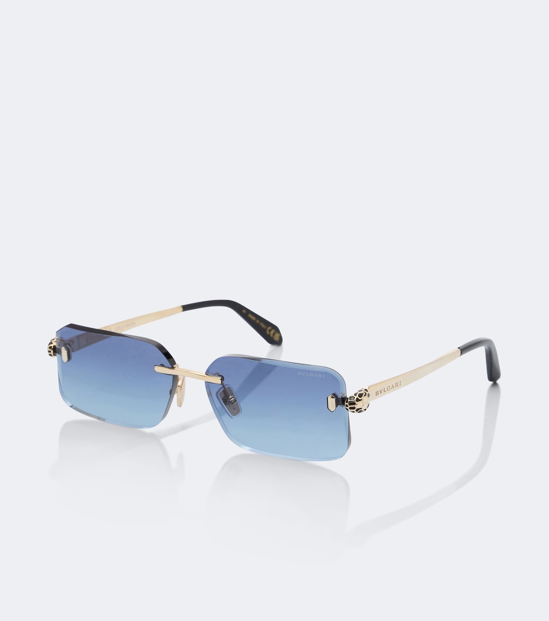 Bvlgari - Serpenti Forever rectangular sunglasses
