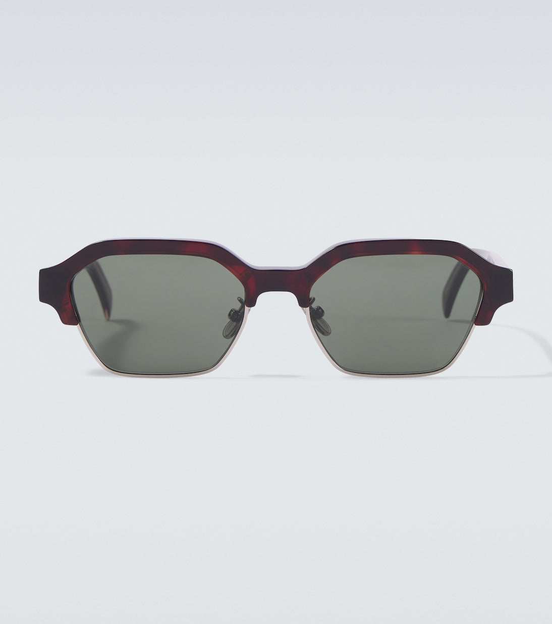 Celine Eyewear - Celine 3 Dots rectangular sunglasses