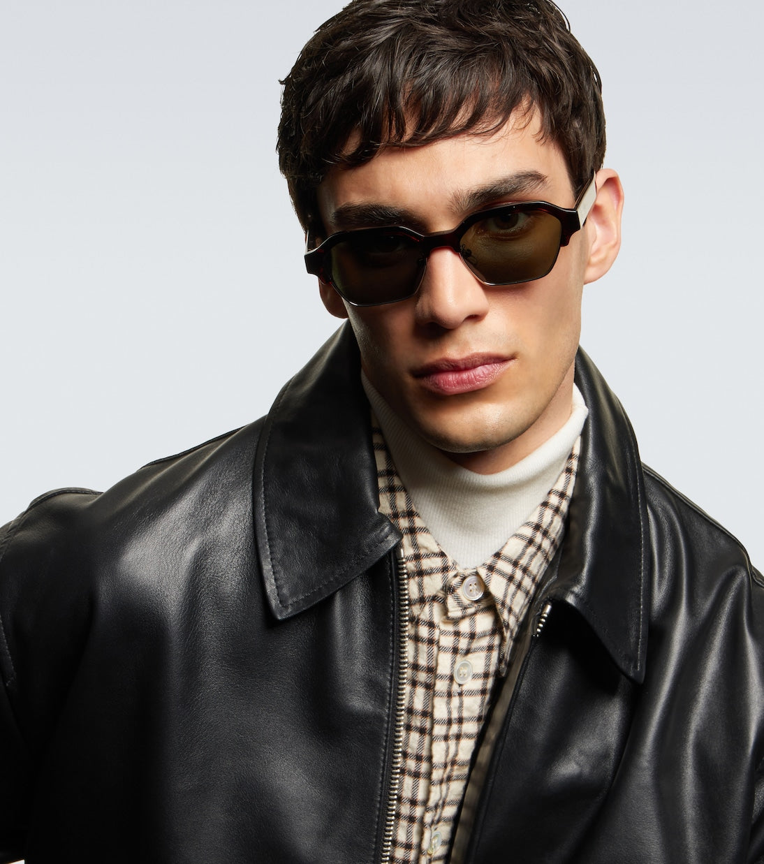 Celine Eyewear - Celine 3 Dots rectangular sunglasses