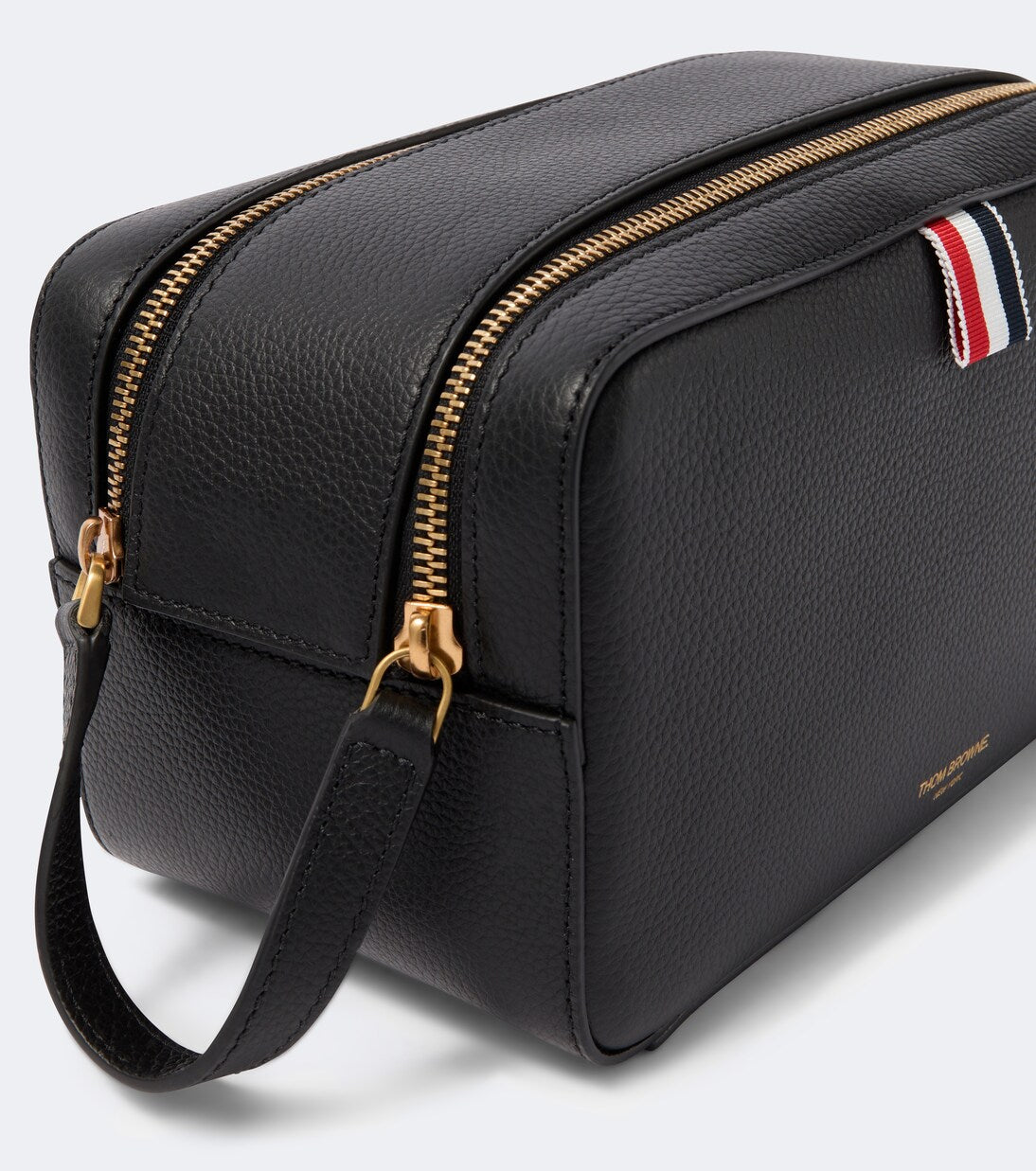 Thom Browne - Leather toiletry bag
