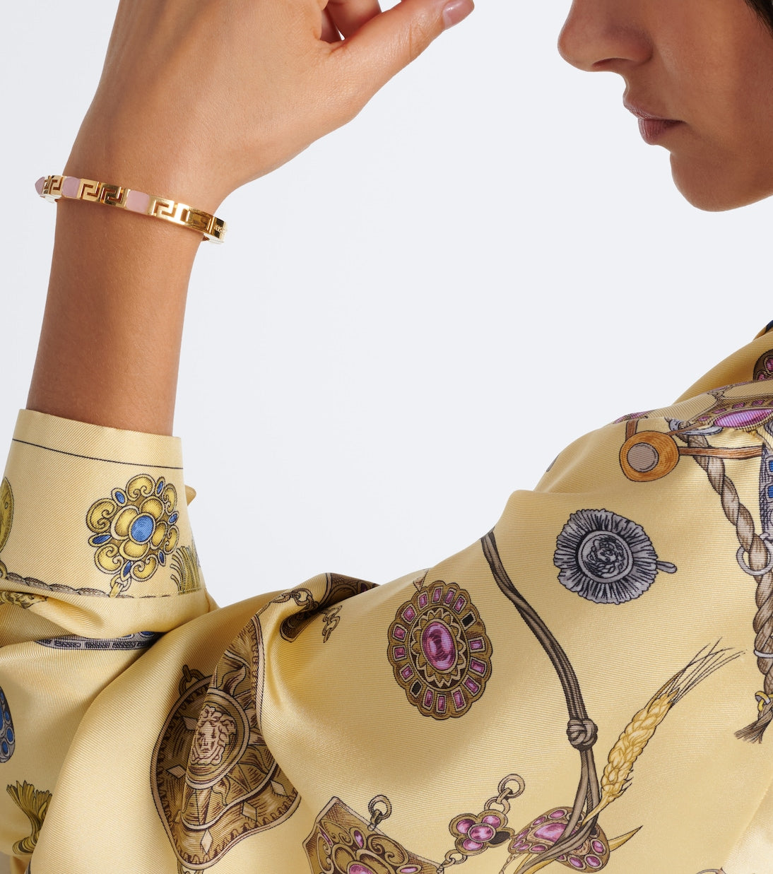 Versace - Greca embellished bracelet