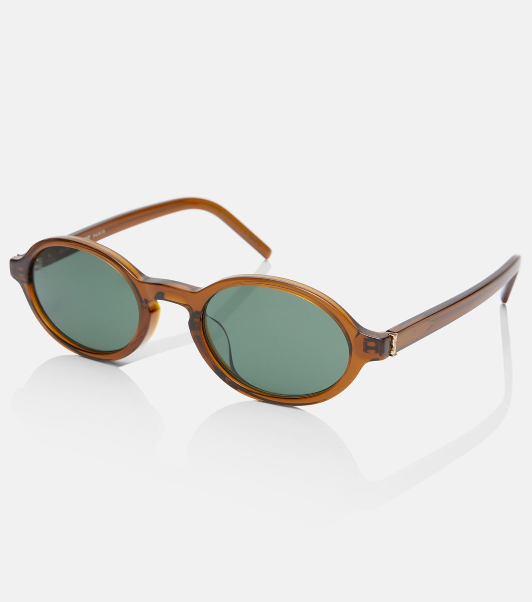 Saint Laurent - Monogram oval sunglasses