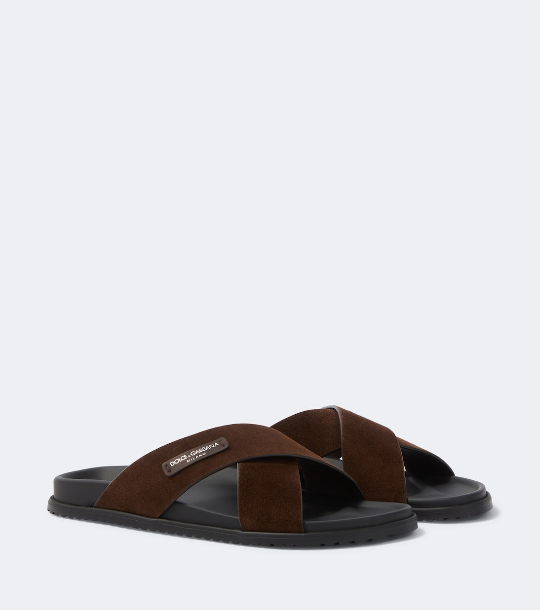 Dolce&Gabbana - Suede slides