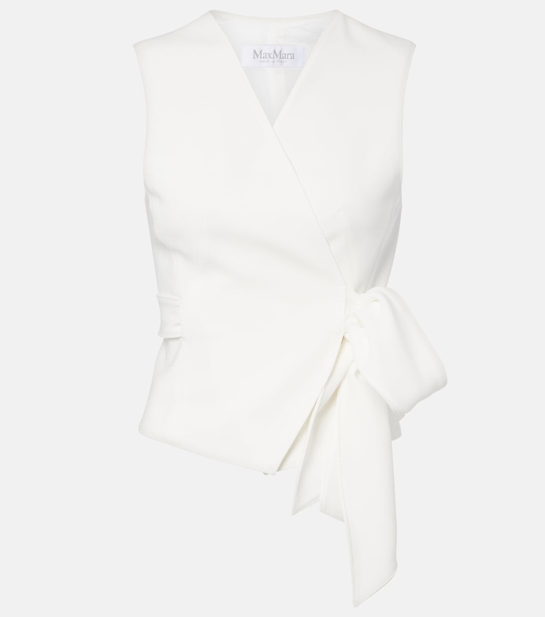 Max Mara - Draped cady vest