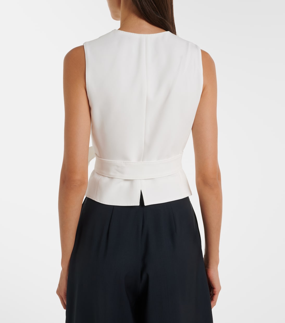 Max Mara - Draped cady vest