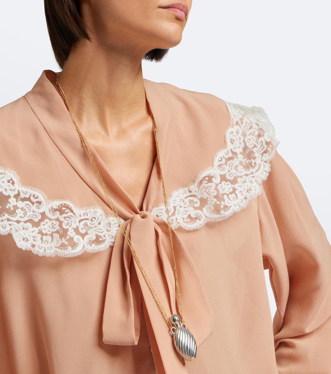 Chloé - Chloé Mirror pendant necklace