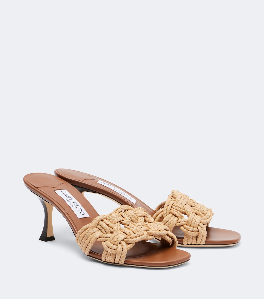 Jimmy Choo - Chara raffia mules