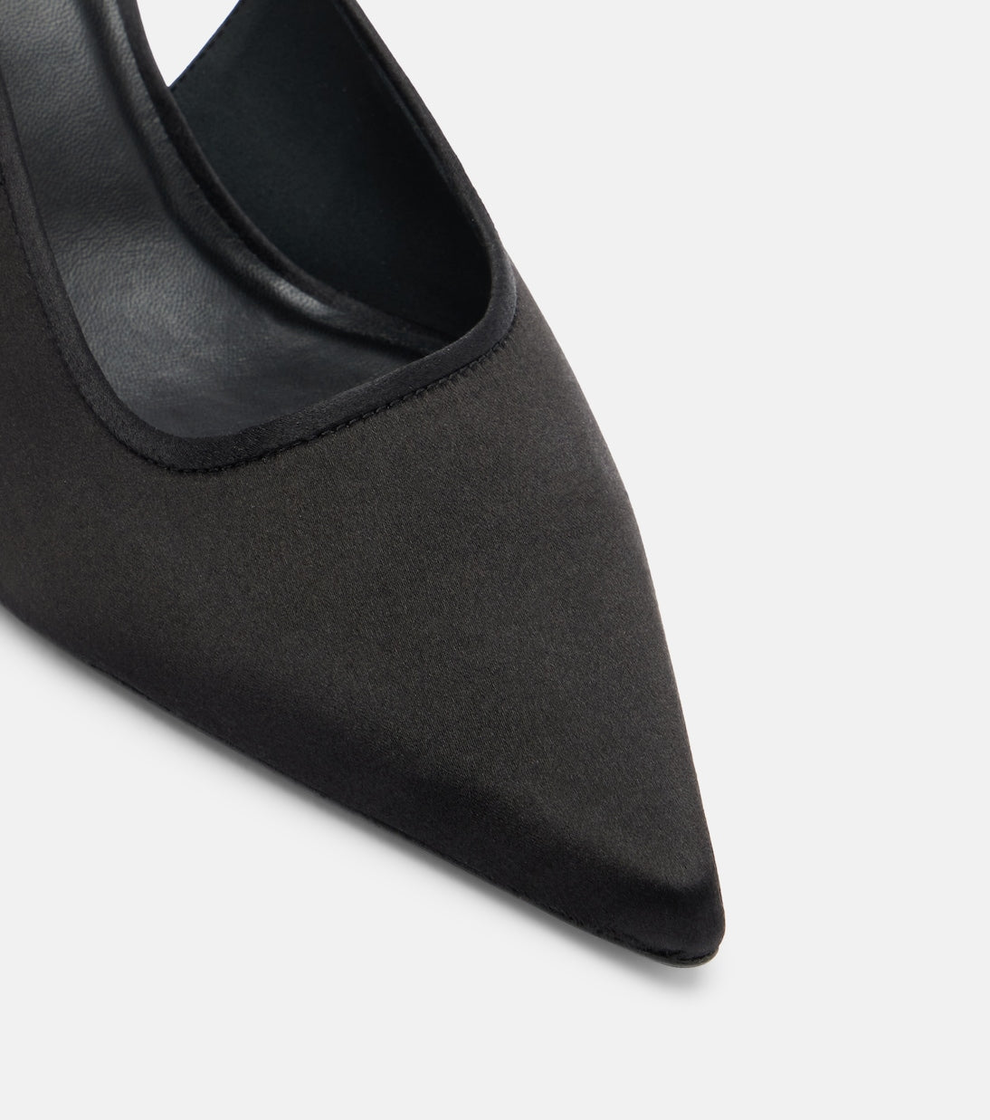 Max Mara - Satin slingback pumps