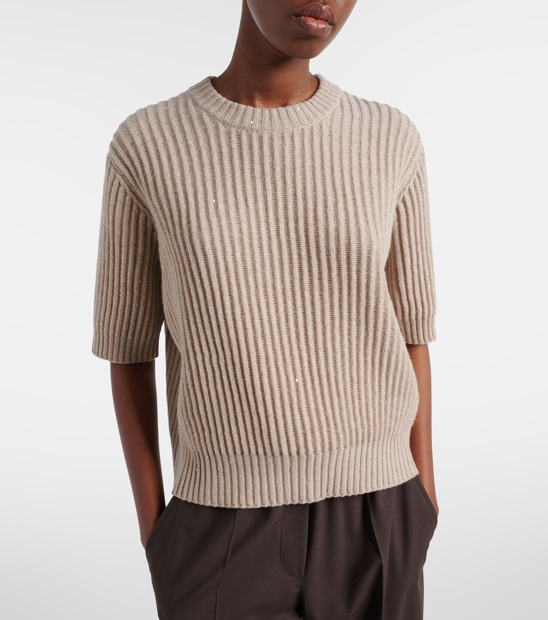 Brunello Cucinelli - Sequined sweater