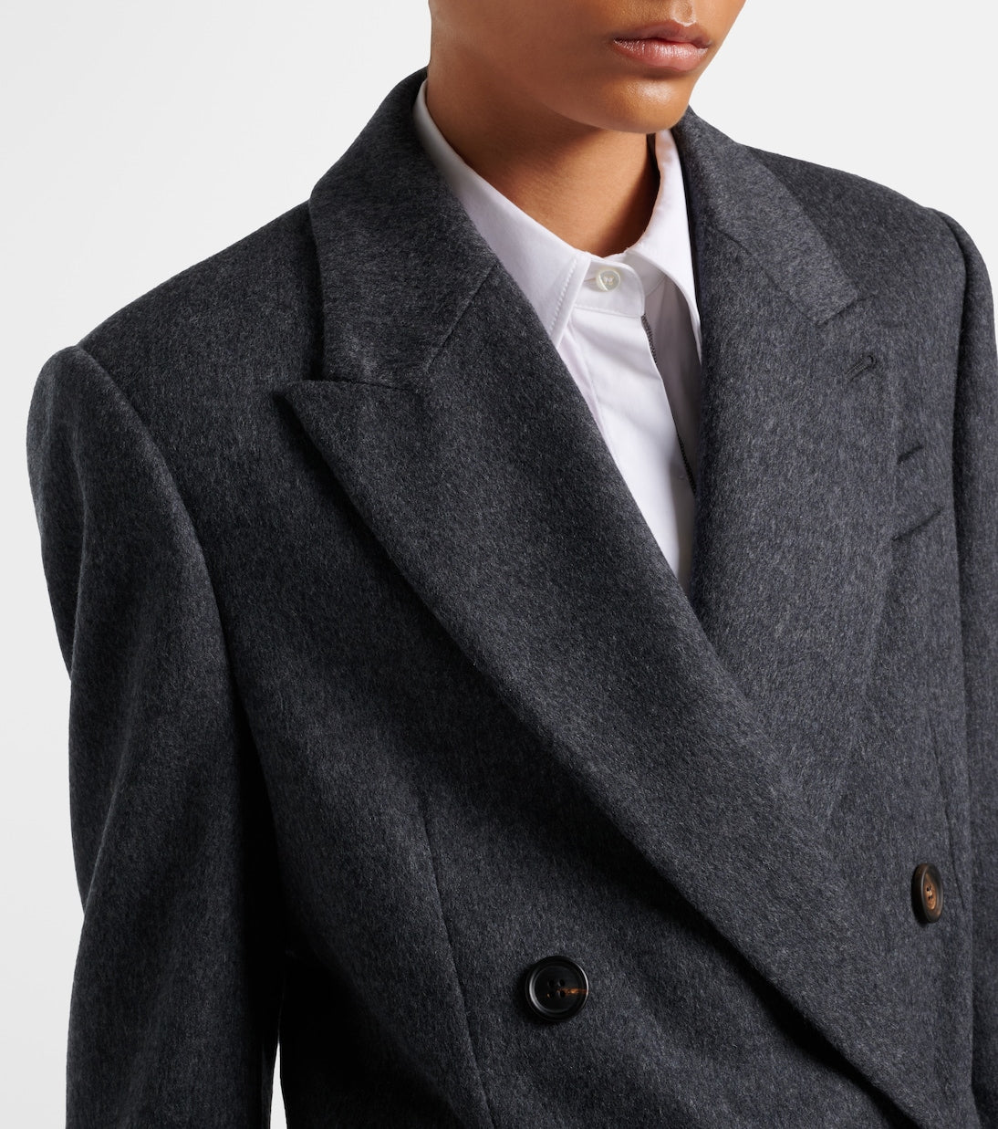 Brunello Cucinelli - Double-breasted wool jacket