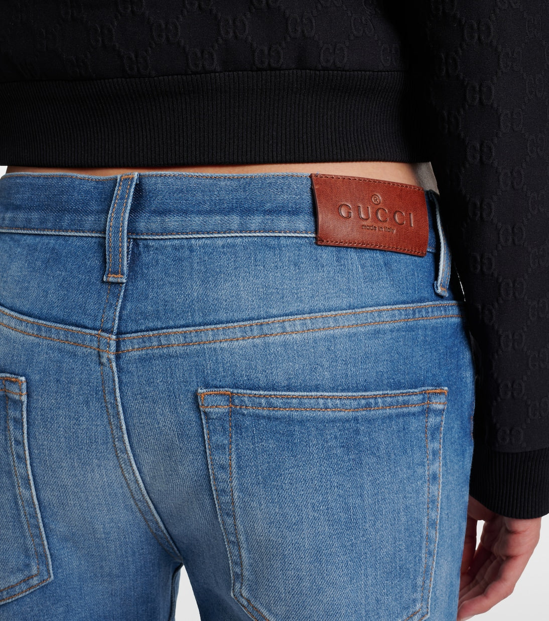 Gucci - Horsebit flared jeans