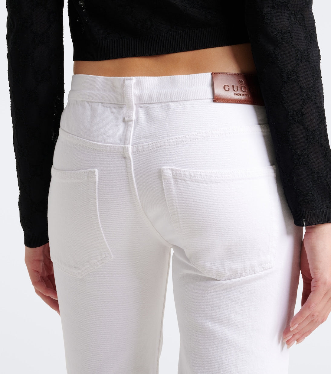 Gucci - Horsebit flared jeans