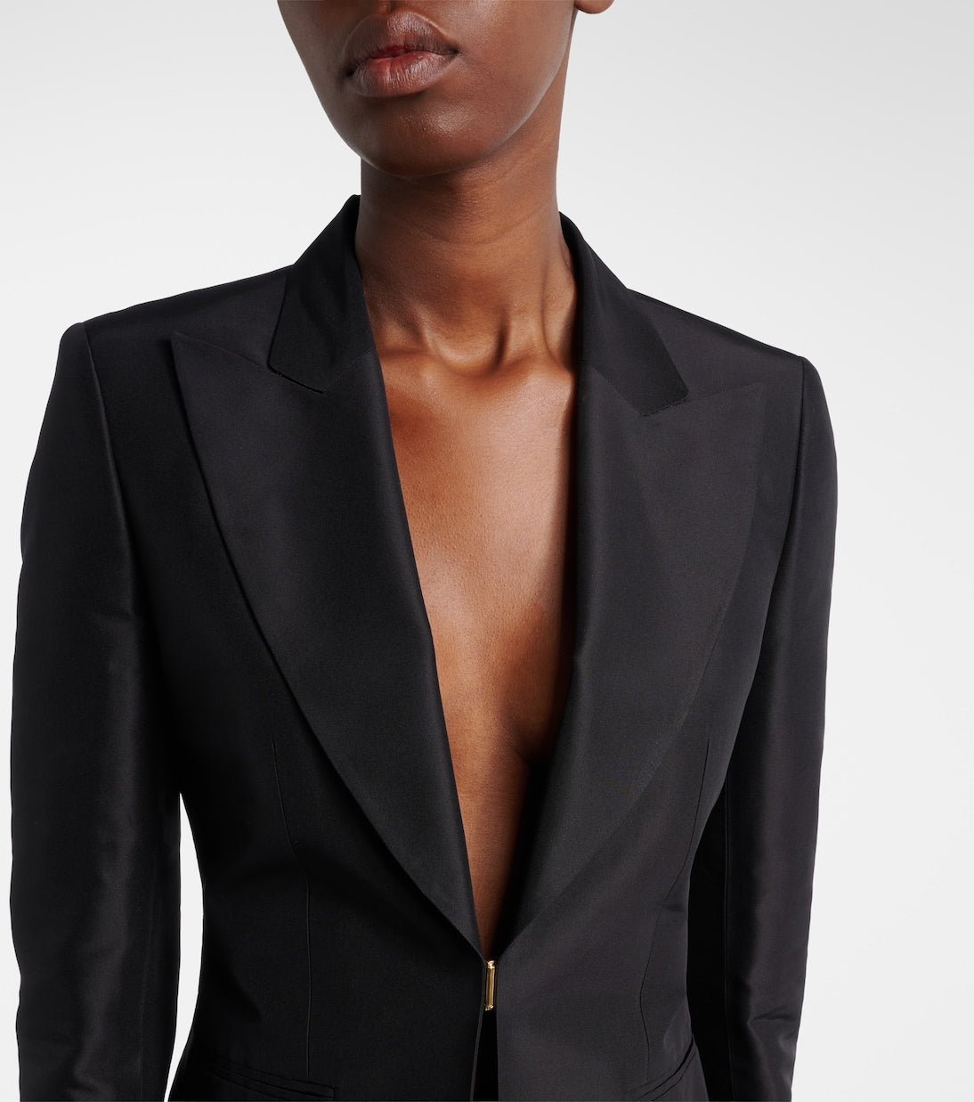 Gucci - Silk faille blazer
