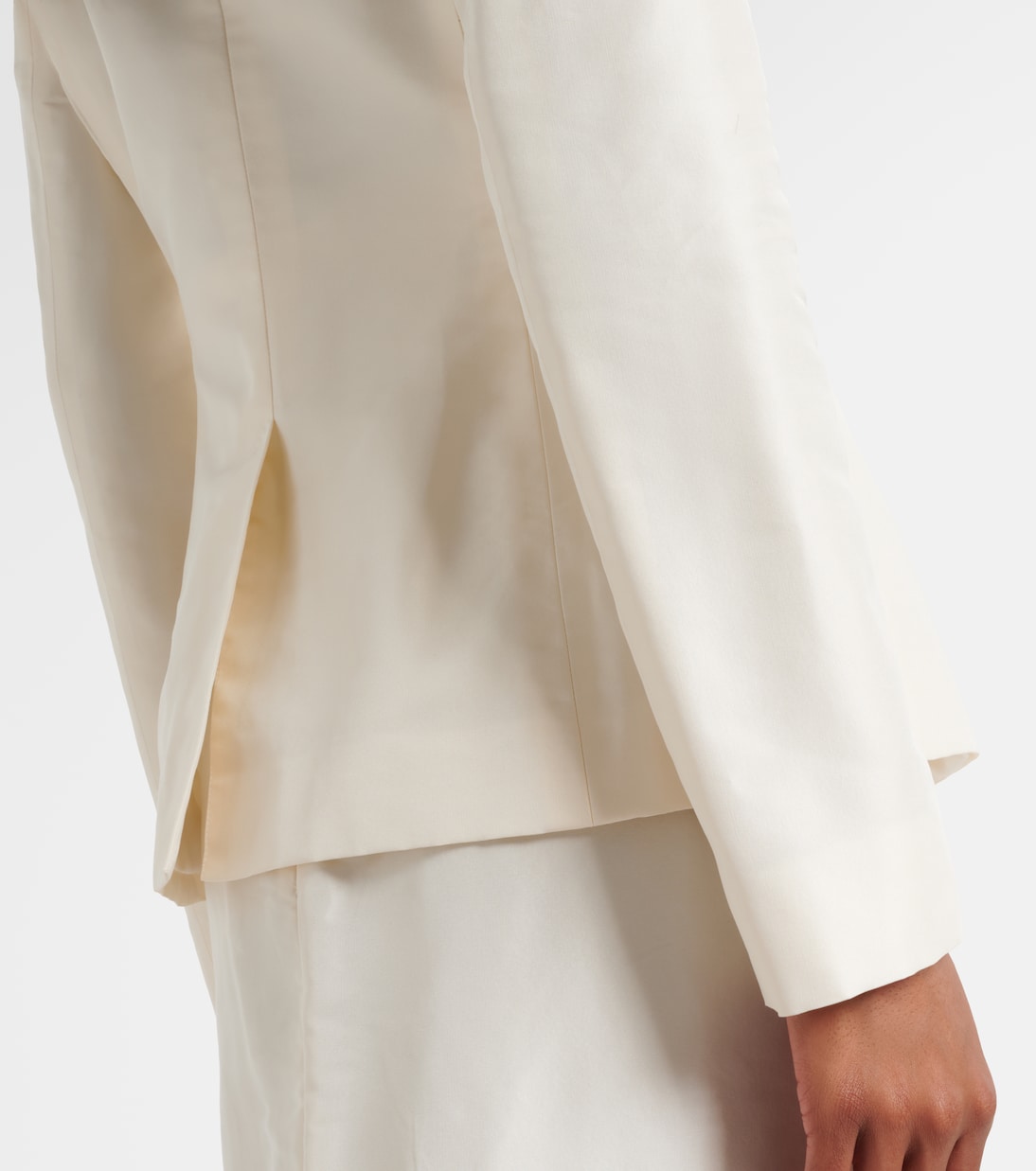 Gucci - Silk faille blazer