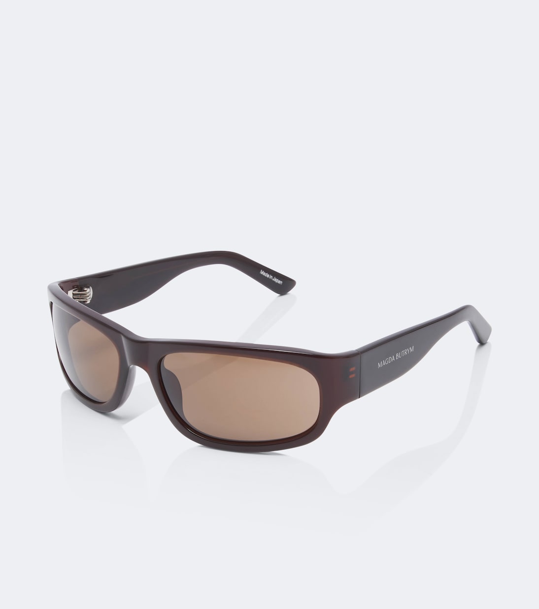 Magda Butrym - Rectangular acetate sunglasses