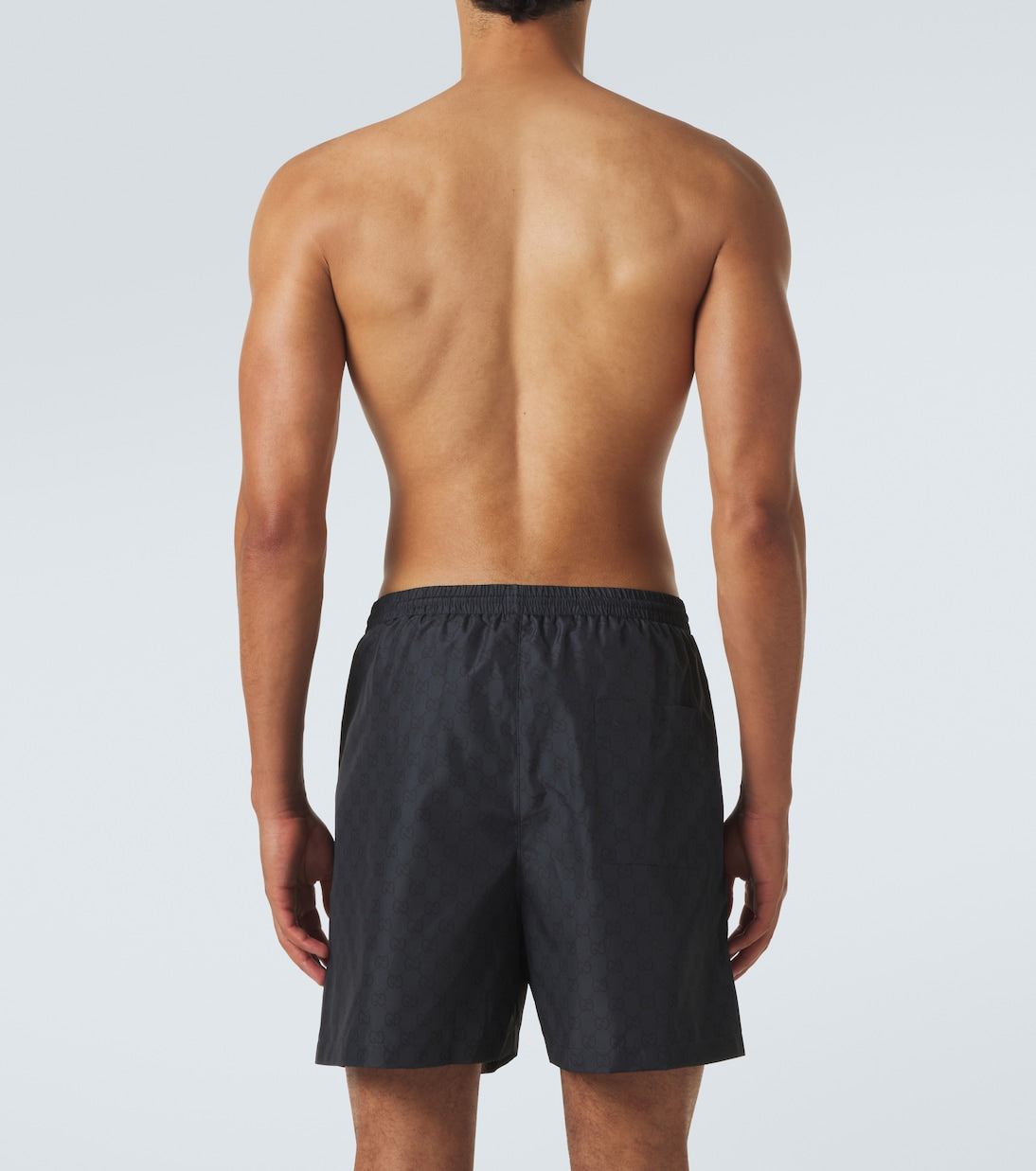 Gucci - GG poplin swim trunks