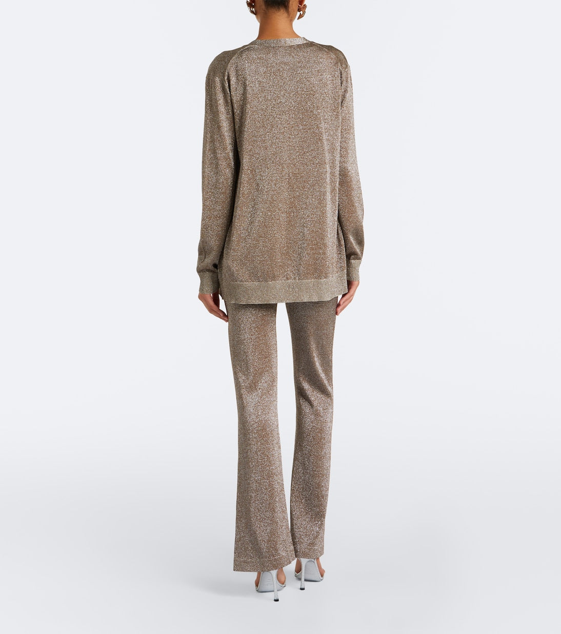 Missoni - Lamé flared pants