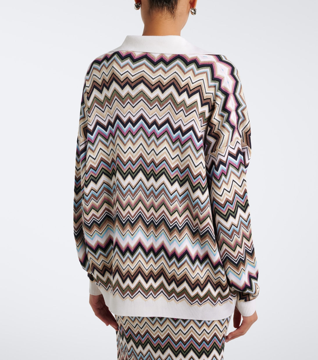 Missoni - Zigzag polo sweater