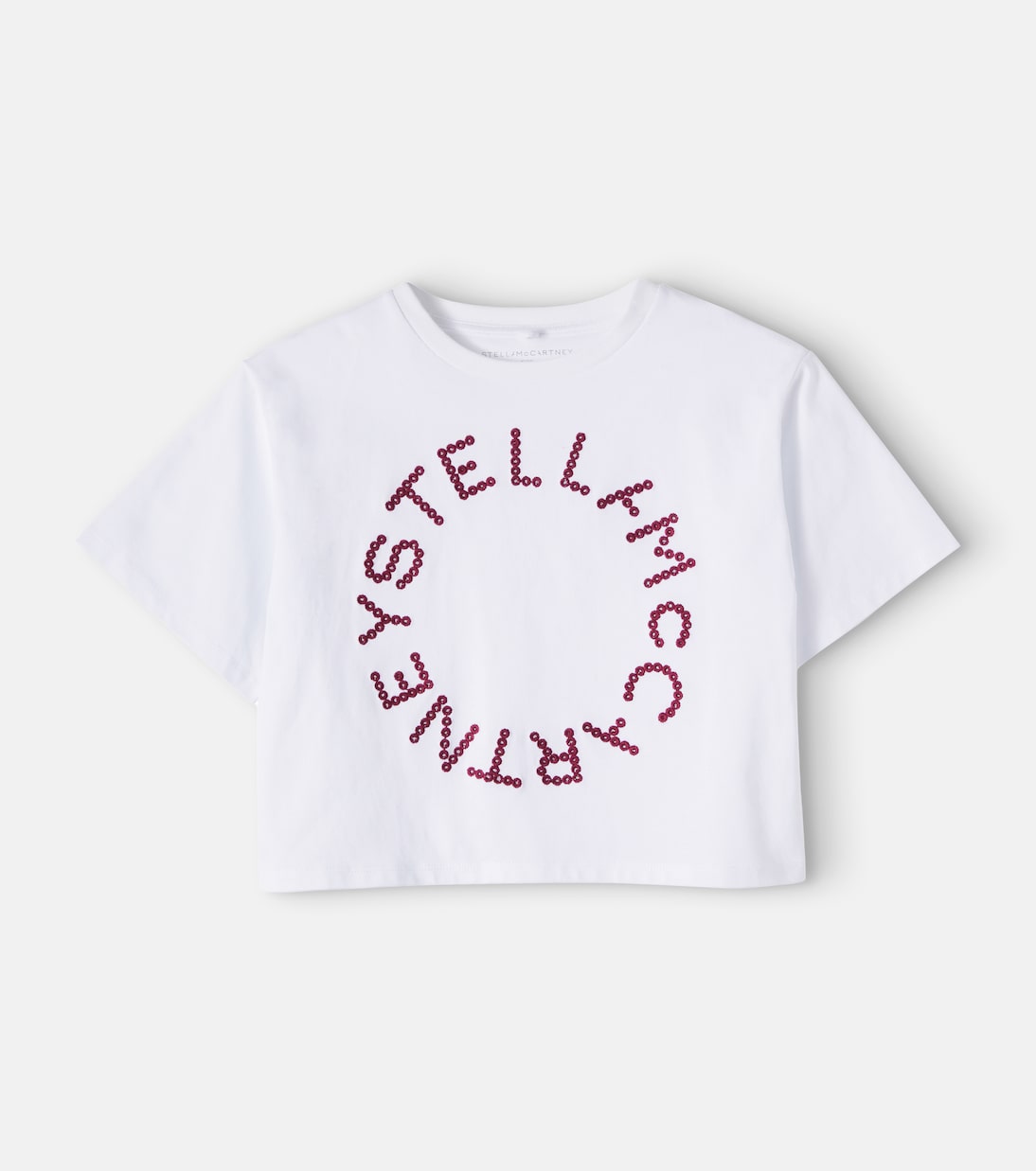Stella McCartney Kids - Embroidered cotton jersey T-shirt